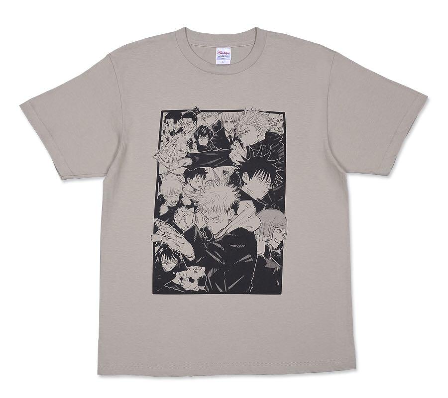 New Jujutsu Kaisen L Size Gray Jump Shop Limited T Shirt Collectibles Digiteer Japanese Anime