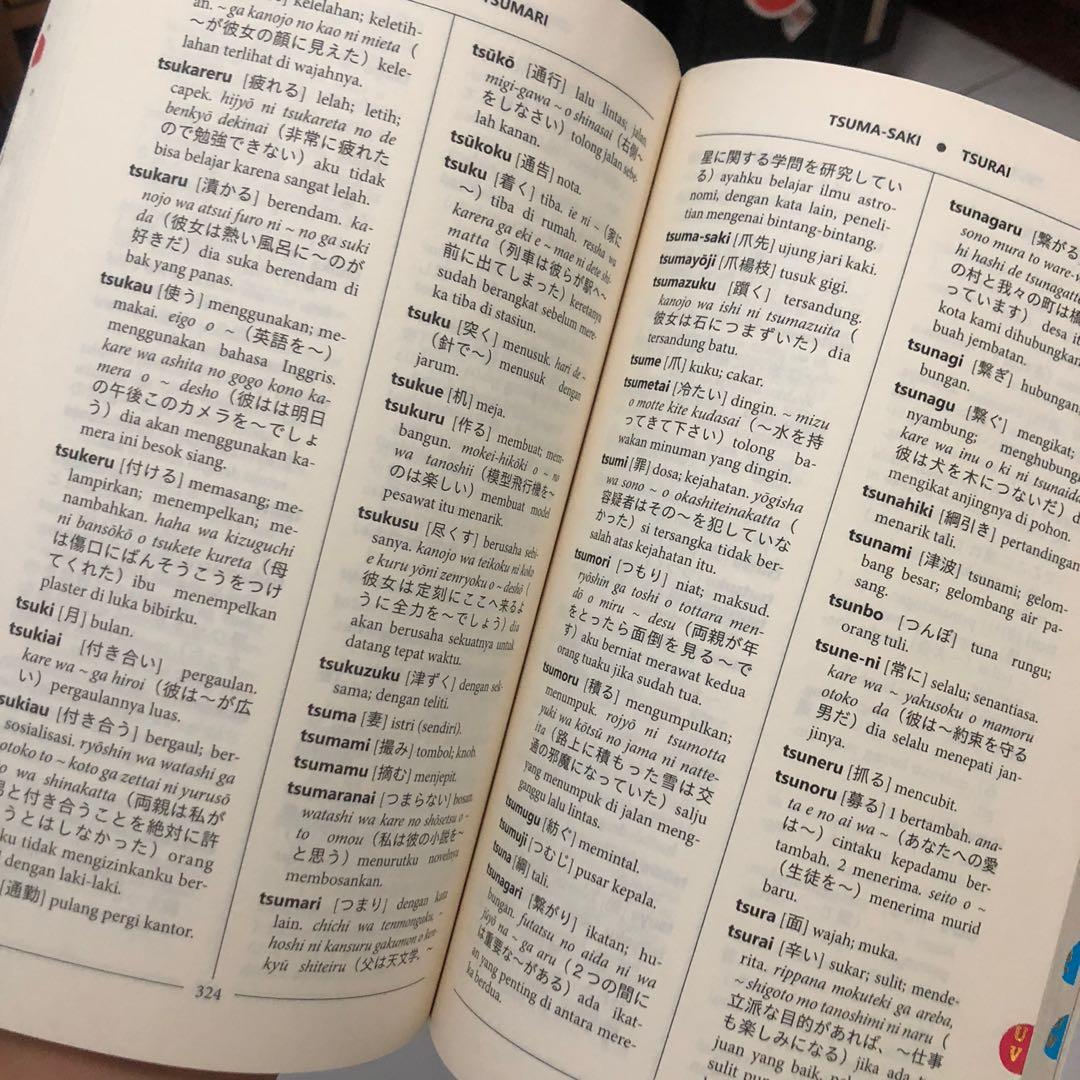 Kamus Bahasa Jepang, Buku & Alat Tulis, Buku Pelajaran di Carousell
