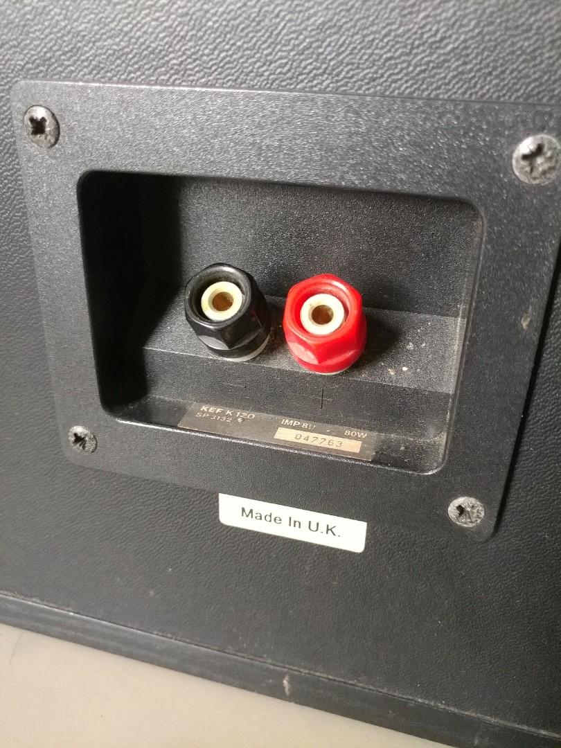 KEF K120 classical Speakers, Audio, Soundbars, Speakers & Amplifiers on