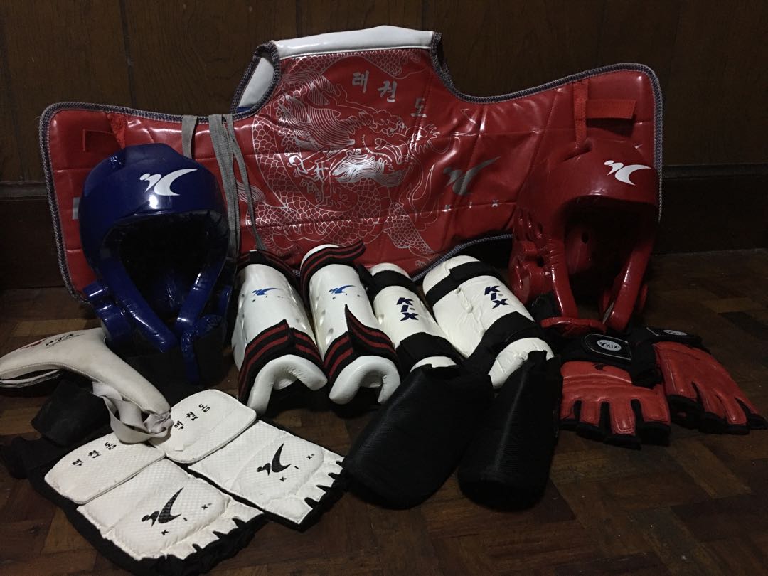 KIX TAEKWONDO FULL SET GEAR, Sports Equipment, Other Sports Equipment
