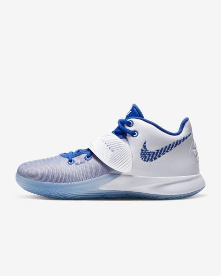 Kyrie Flytrap 3 EP White Royal Blue Negotiable Men s Fashion
