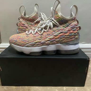 lebron 15 fruity pebbles