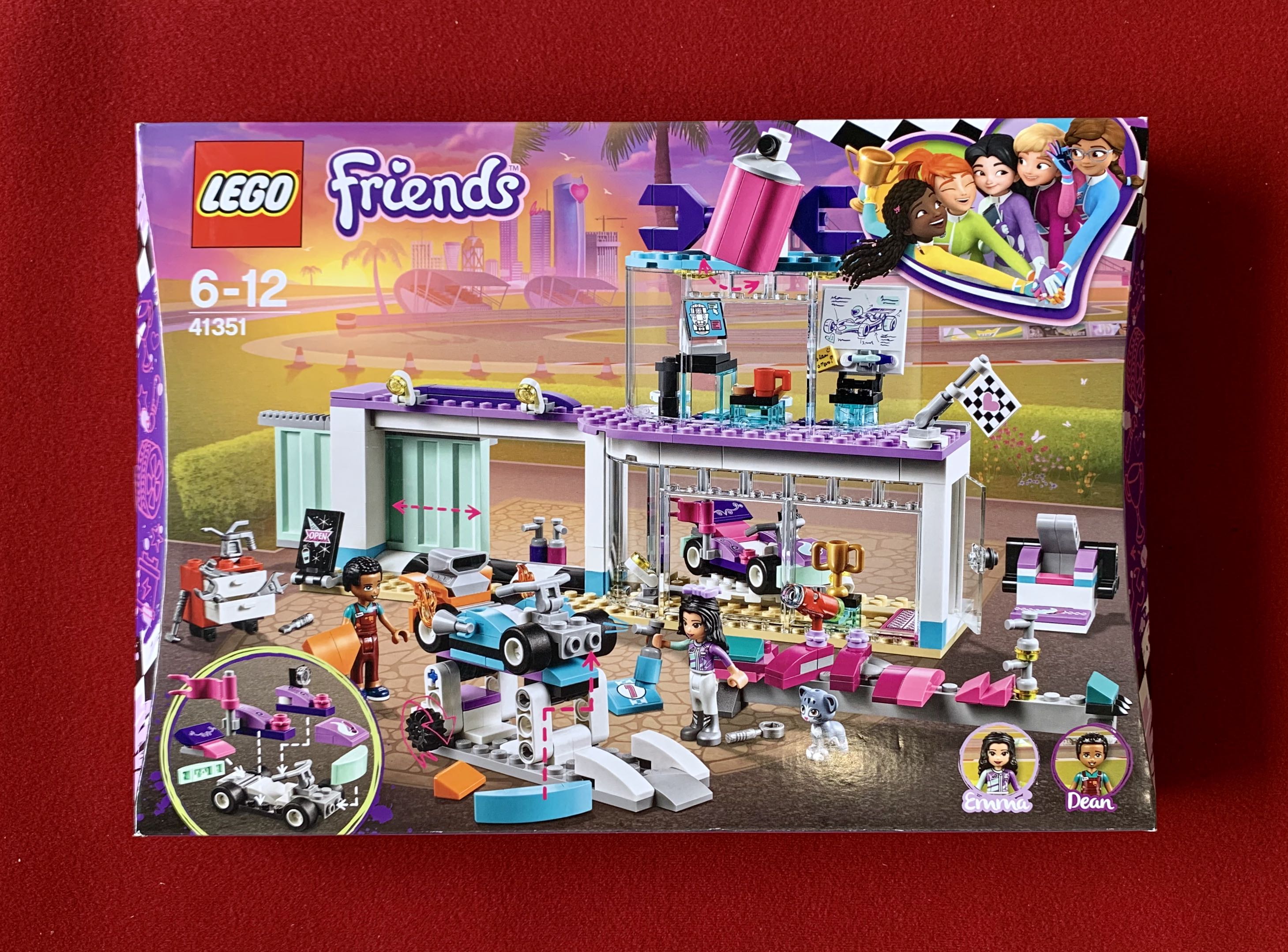 Lego 41351 friends clearance creative tuning shop