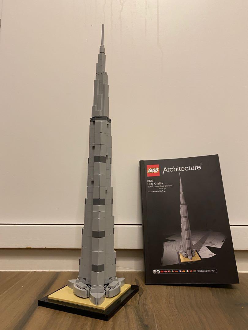 Lego Architecture 21031 Burj Khalifa, 興趣及遊戲, 玩具& 遊戲類