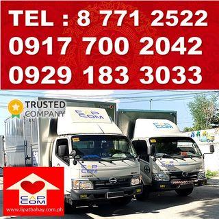 Lipat bahay trucking services house condo office movers closed van truck