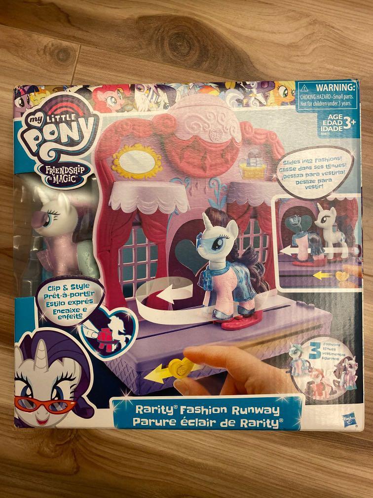 my little pony rarity fashion runway