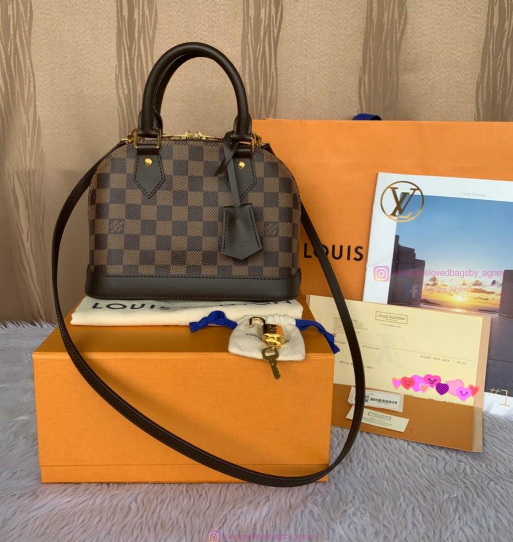 Lv alma pm size, Luxury, Bags & Wallets on Carousell