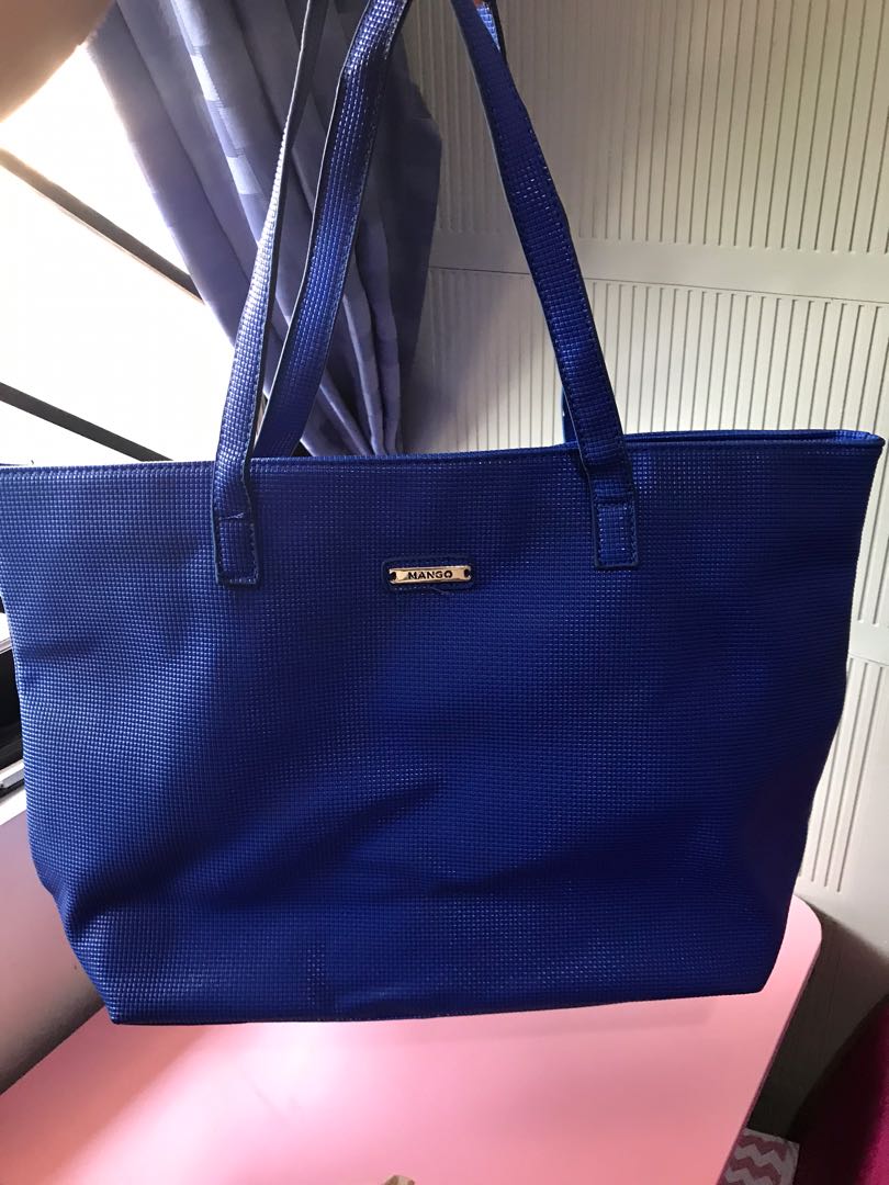 Mango blue bag clearance