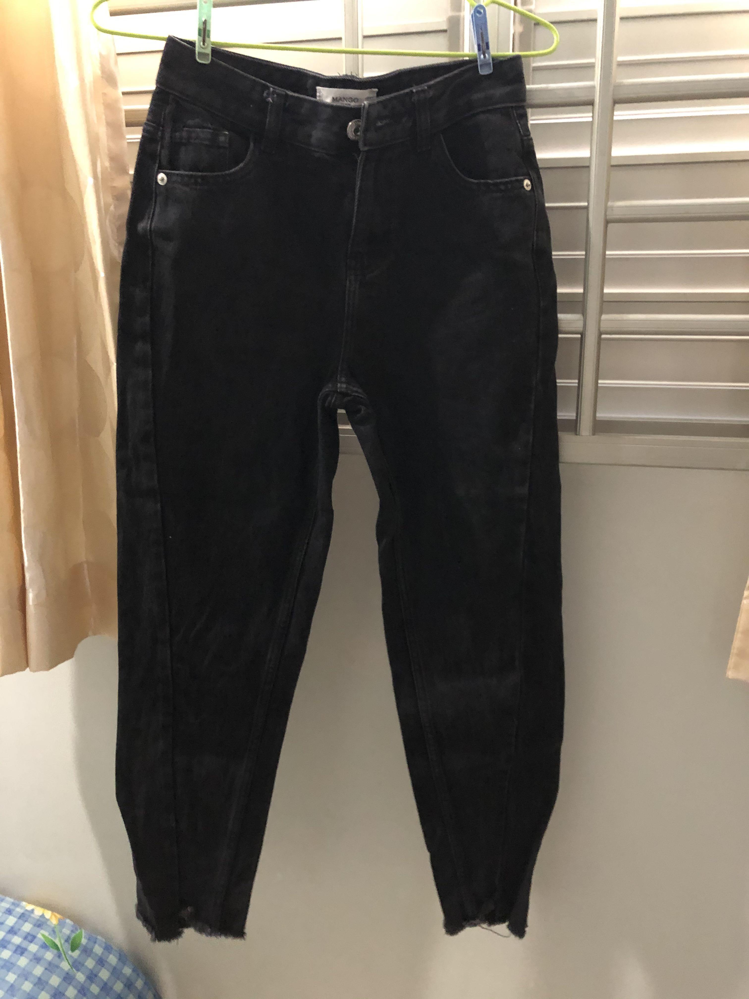 mango slight curve jeans