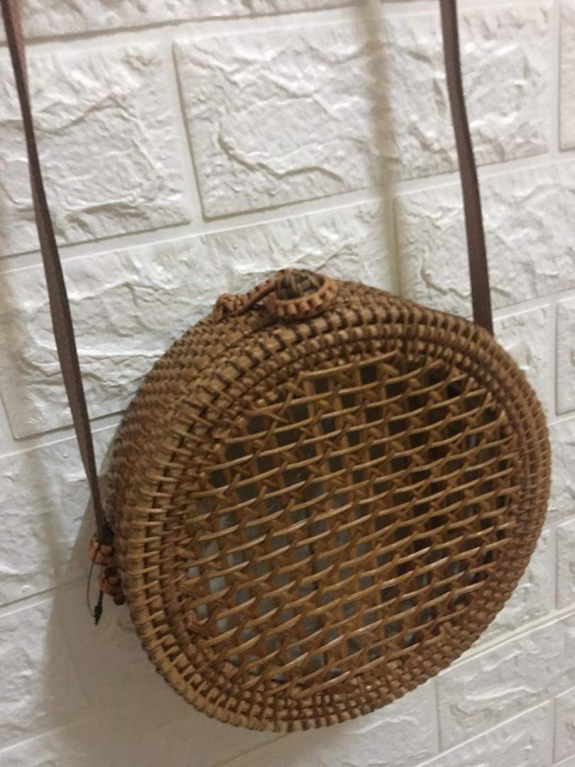 mango rattan bag