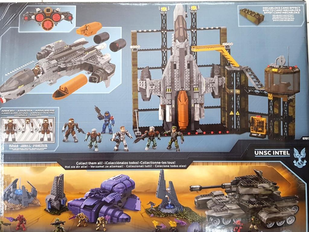 Halo Mega Bloks Countdown 97017. 98% Complete.Now been dismantled. SOLD
