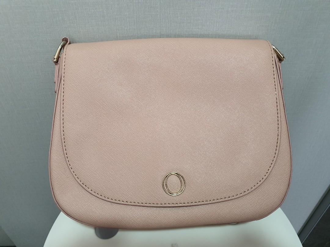 Metier Satchel by Oroton full leather crossbody sling saddle bag free courier delivery
