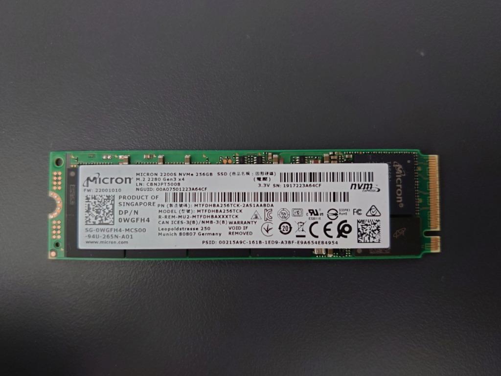 Micron clearance 2200s nvme