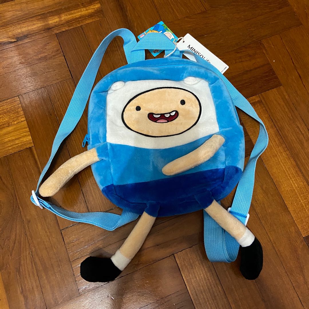 Miniso Blue Trendy Backpack