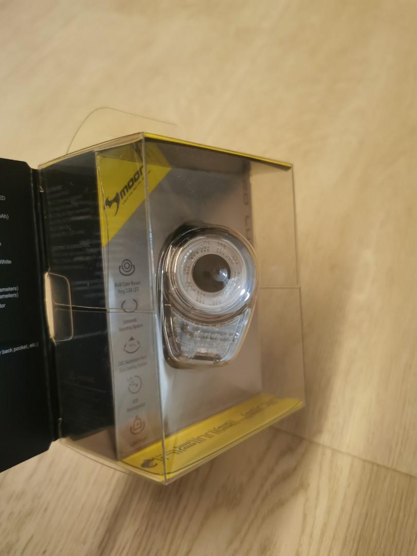 moon ring bike light