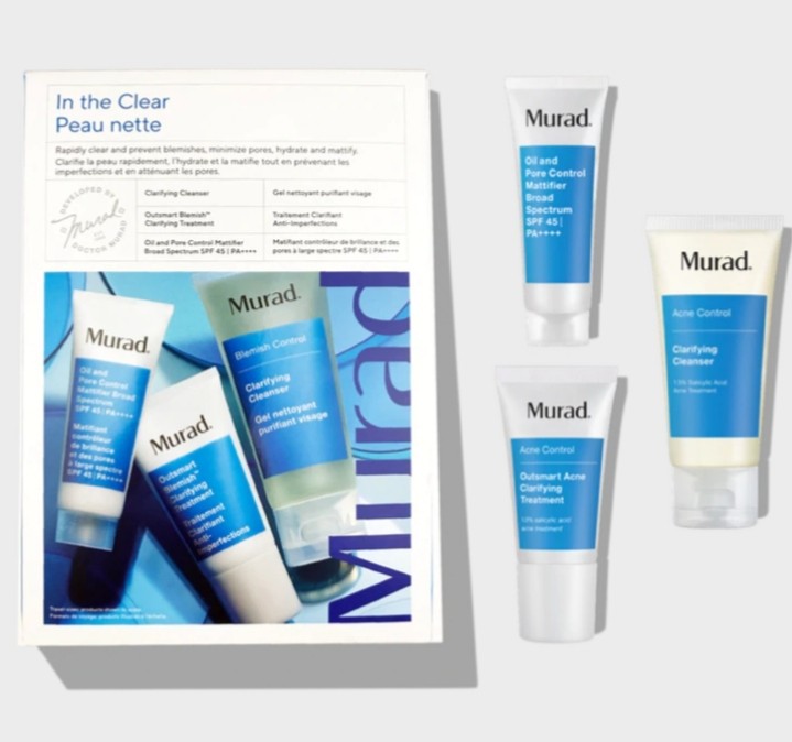 Murad Starter Kit In The Clear Kit, Beauty & Personal Care, Face, Face Care on Carousell