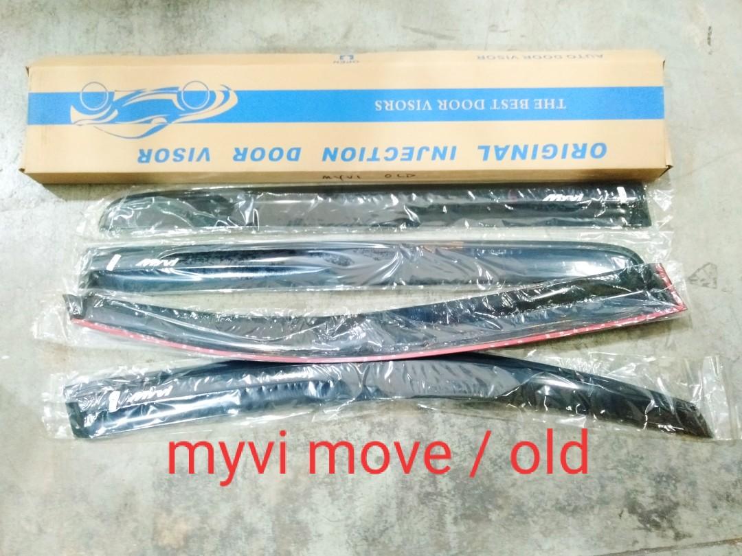 Myvi move old door visor original Auto Accessories on Carousell