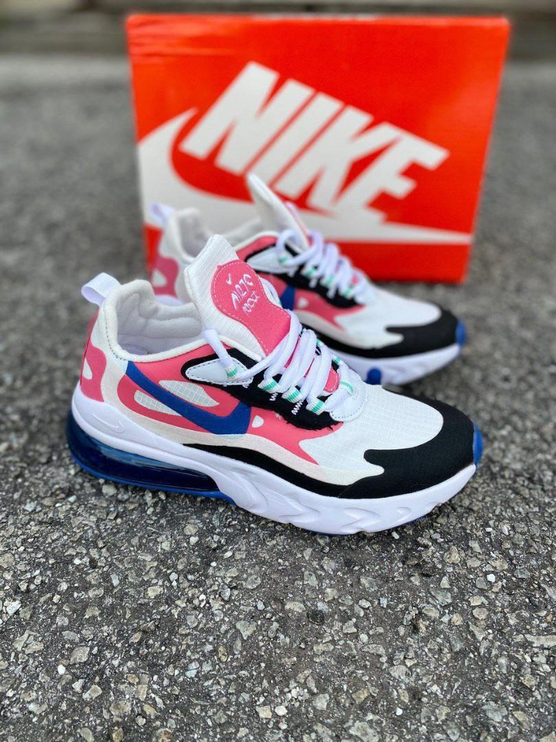 Nike air 270 store react pink black