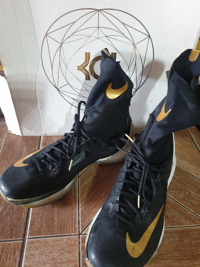 Nike kd 8 elite black gold shop