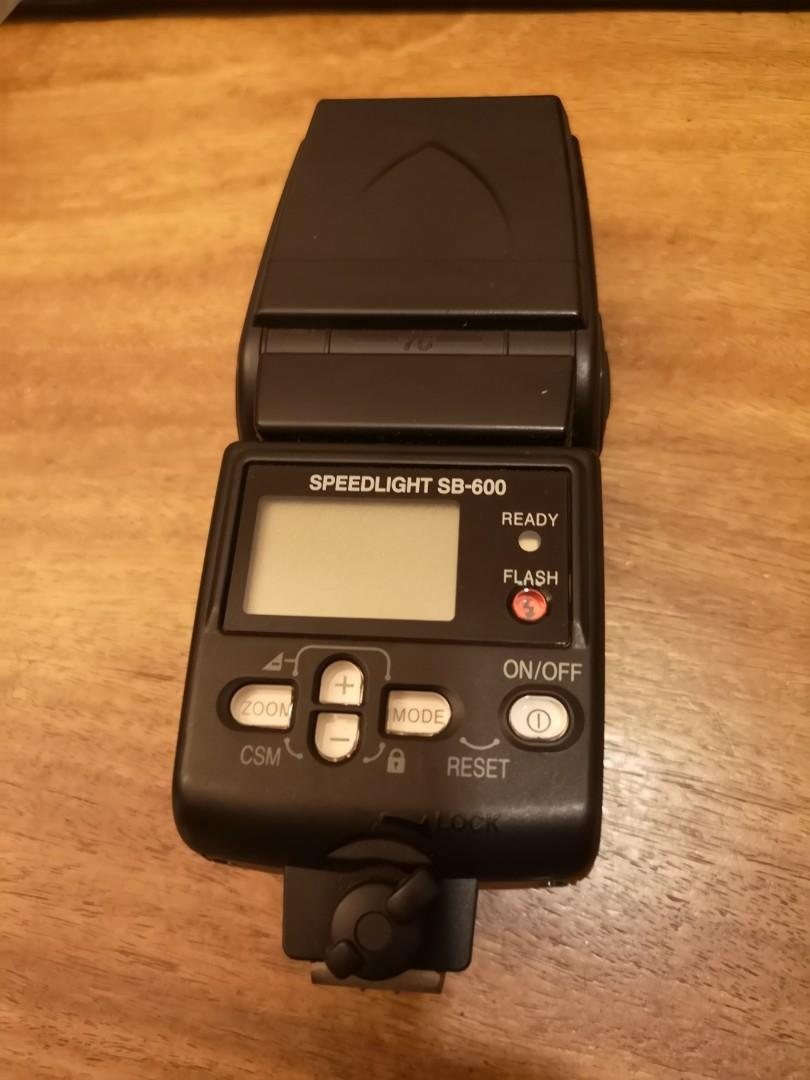 Nikon SB600 Flash, Photography, Photography Accessories, Flashes on