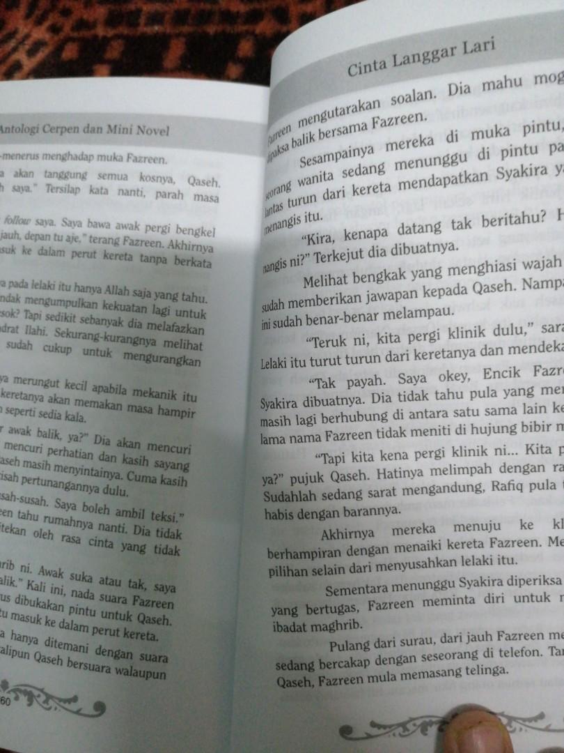 Novel Cinta Books Stationery Books On Carousell