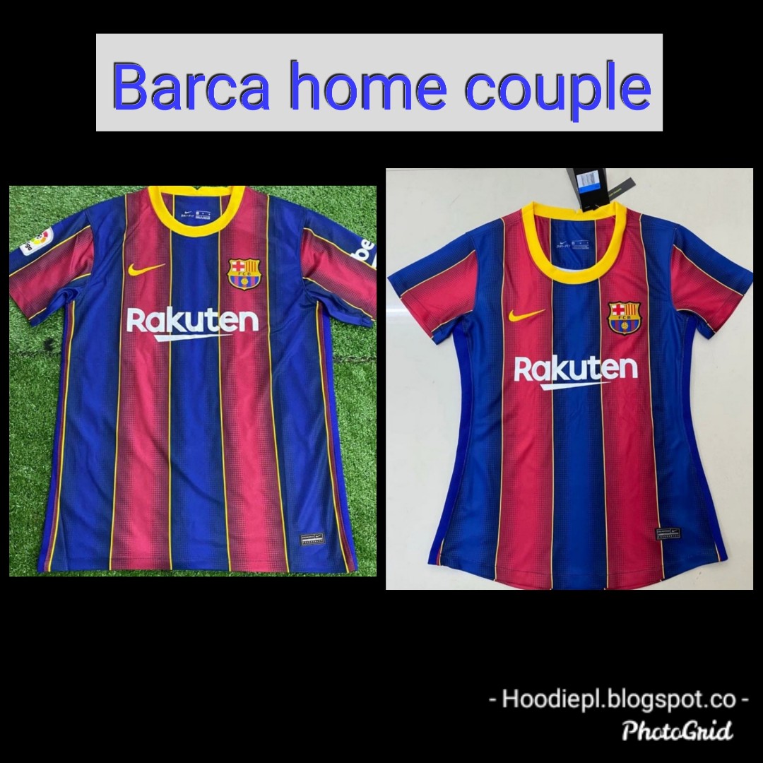 Official Barcelona Home 20 21 Couple Jersey Sports Sports Apparel On Carousell