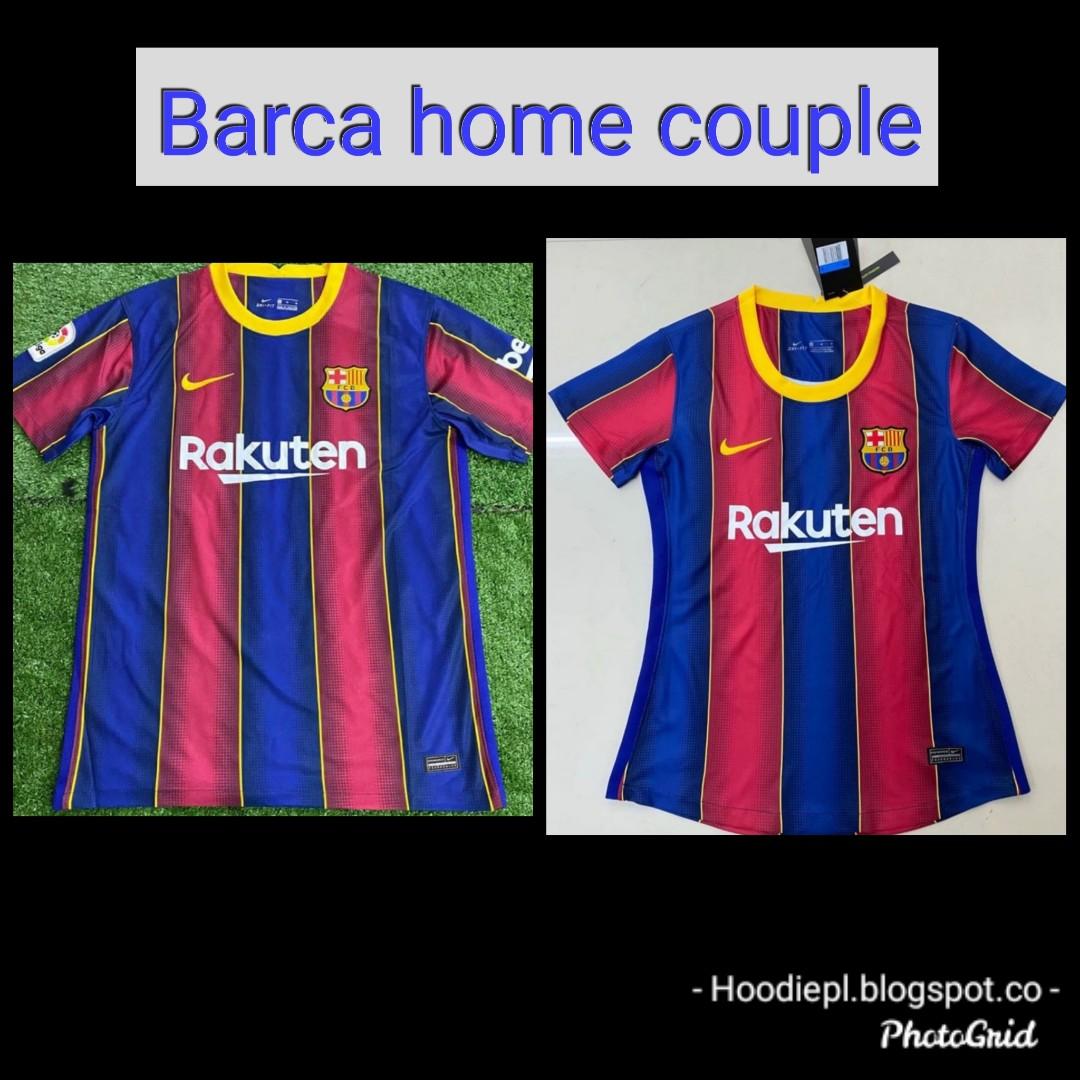 Official Barcelona Home 20 21 Couple Jersey Sports Sports Apparel On Carousell