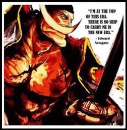 Whitebeard Pirates One Piece Cartoon Character White Color Background Design Craft Art Prints On Carousell