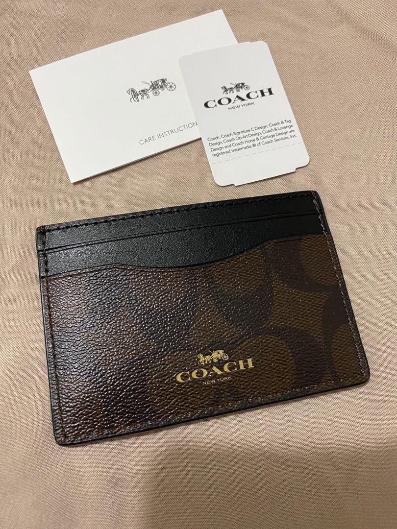 Original Coach card holder Luxury Bags Wallets on Carousell