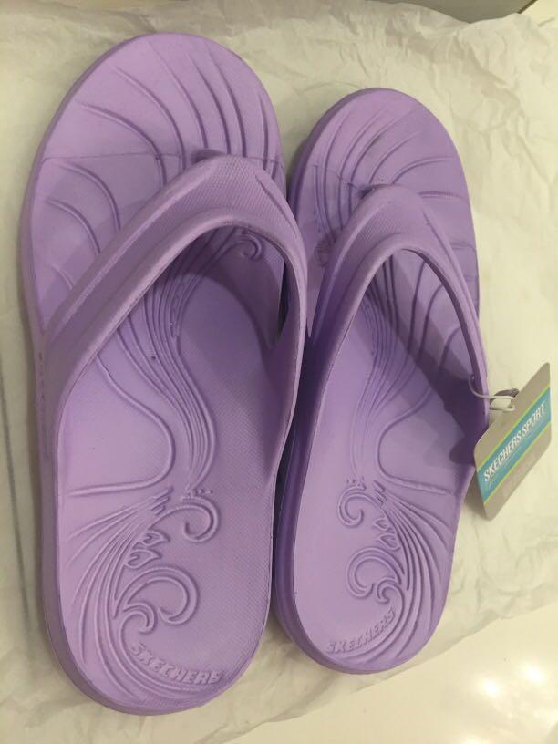 36 Purple Skechers Sandal, Slippers 