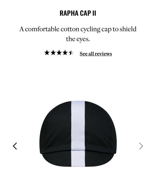 rapha cap sizing