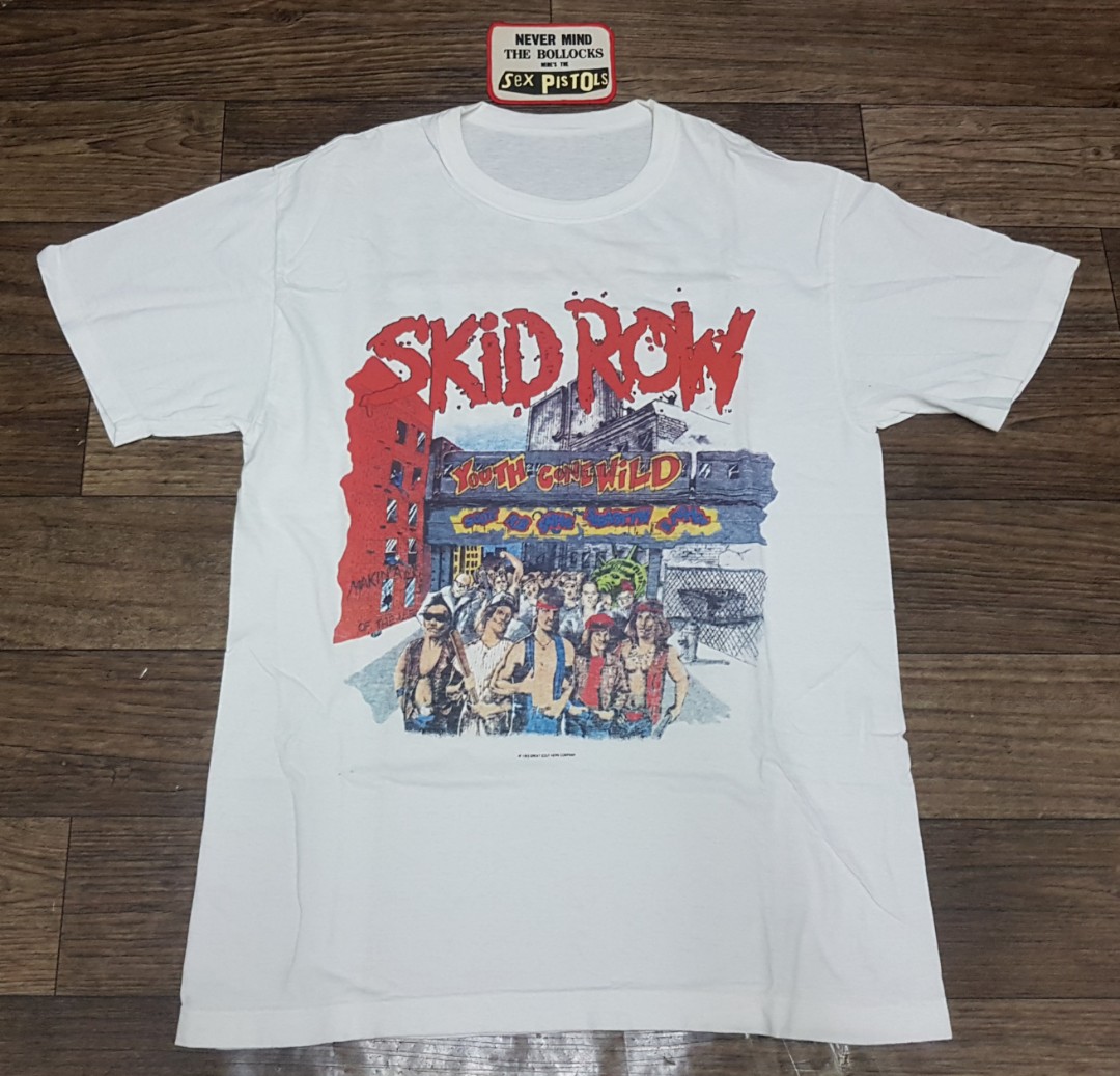 Rare vintage skid row t 