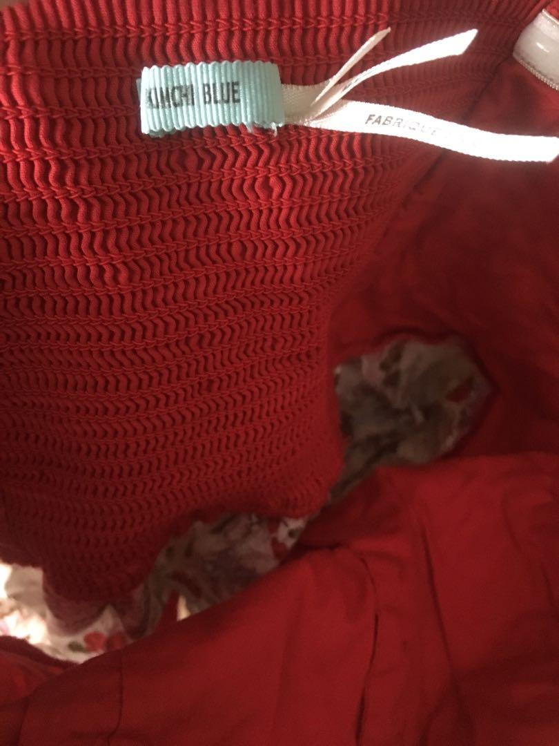 Red Floral Summer Dress (Category: Dresses) located in Mandaluyong City. Submitted by camlu (Listing ID 1020711377, Image 2). Description: .