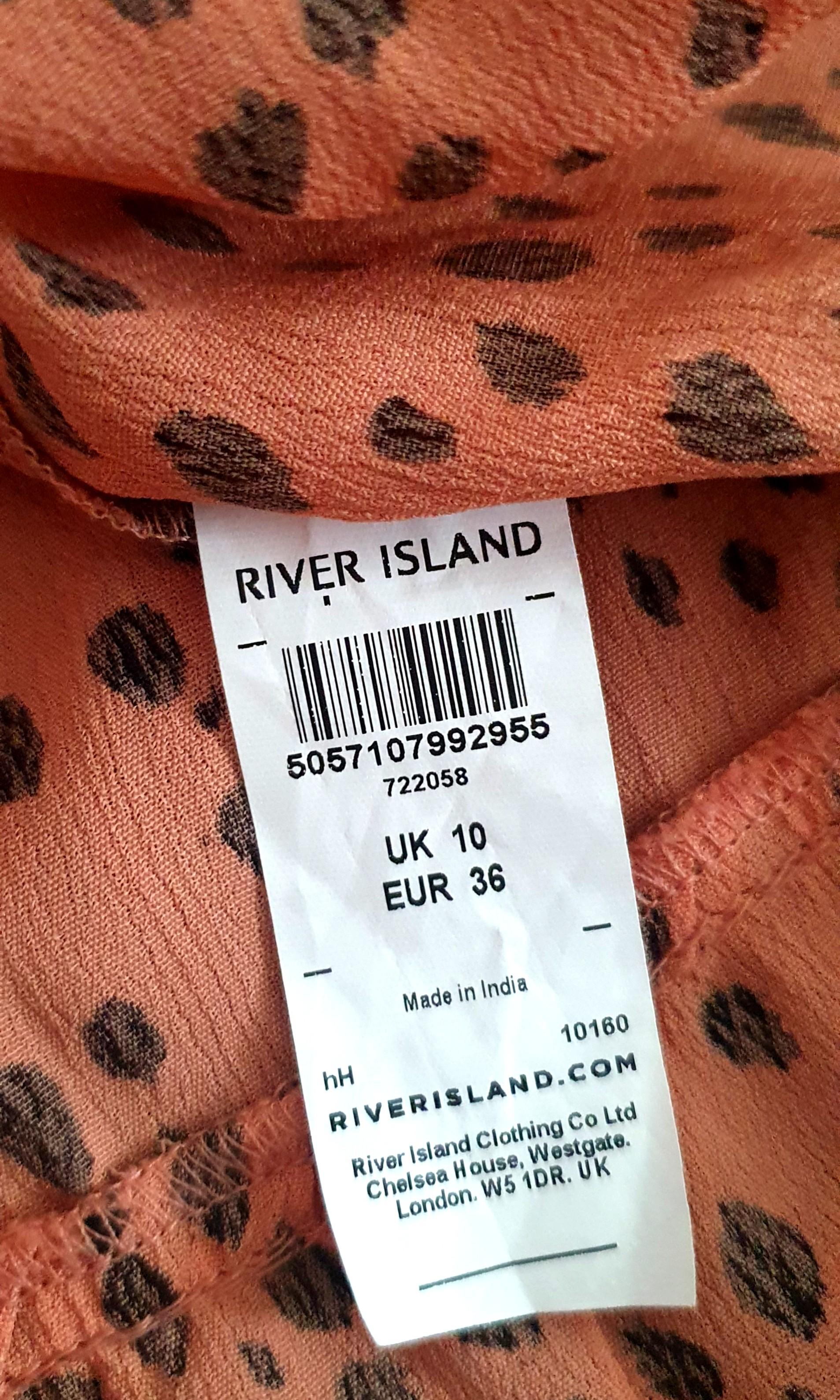 River Island Frill Wrap Top Uk10 Women S Fashion Clothes Tops