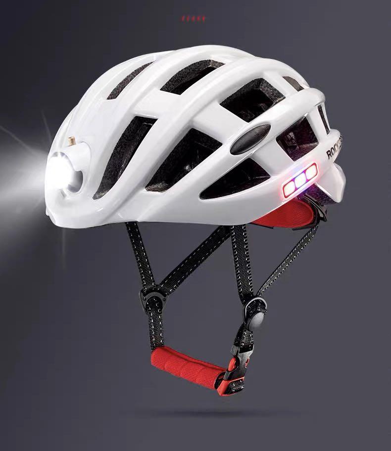 rockbros helmet with lights
