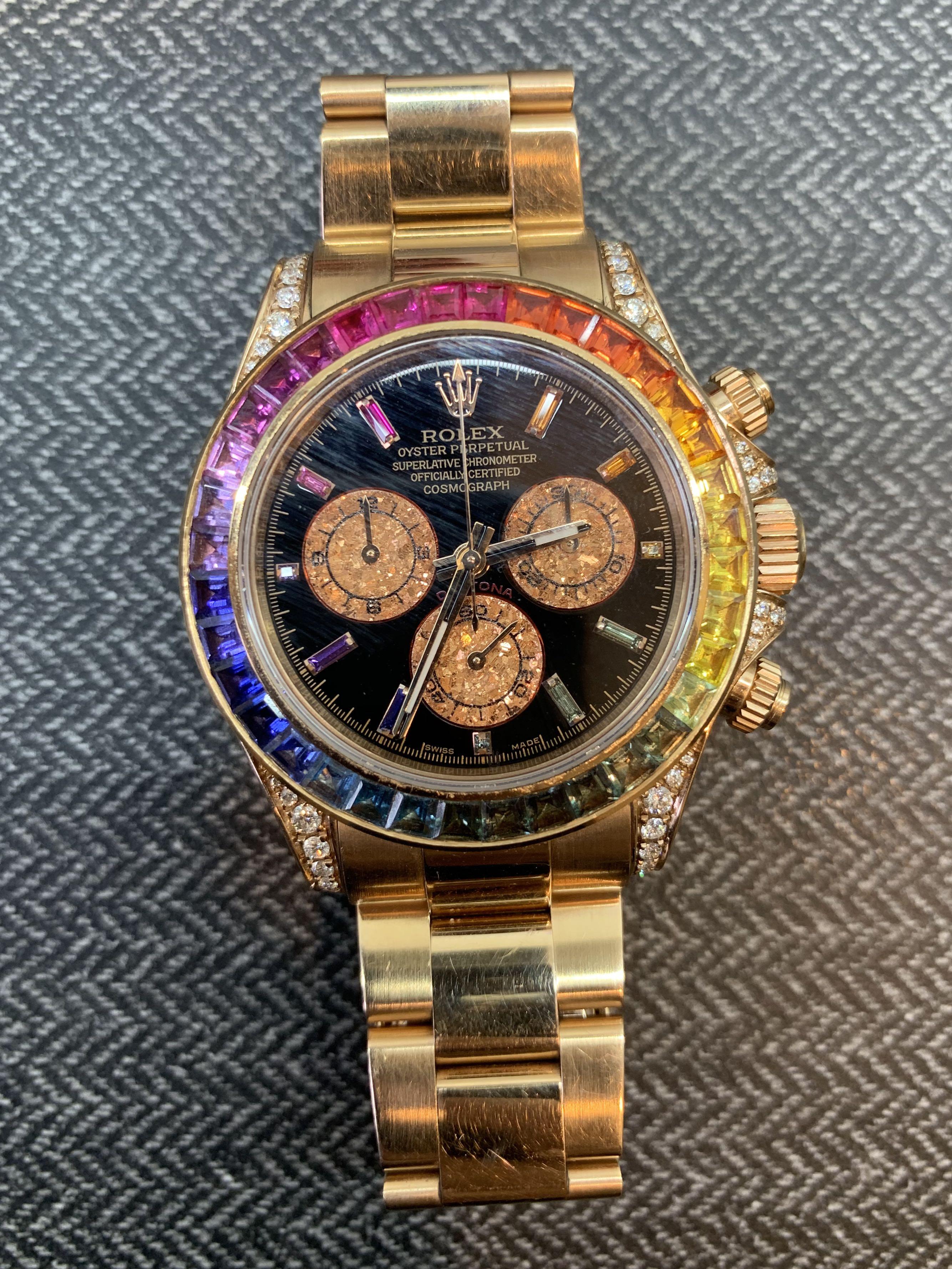 Rainbow shop bezel daytona