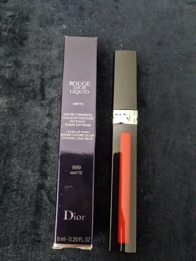 Dior rouge liquid top 999 matte