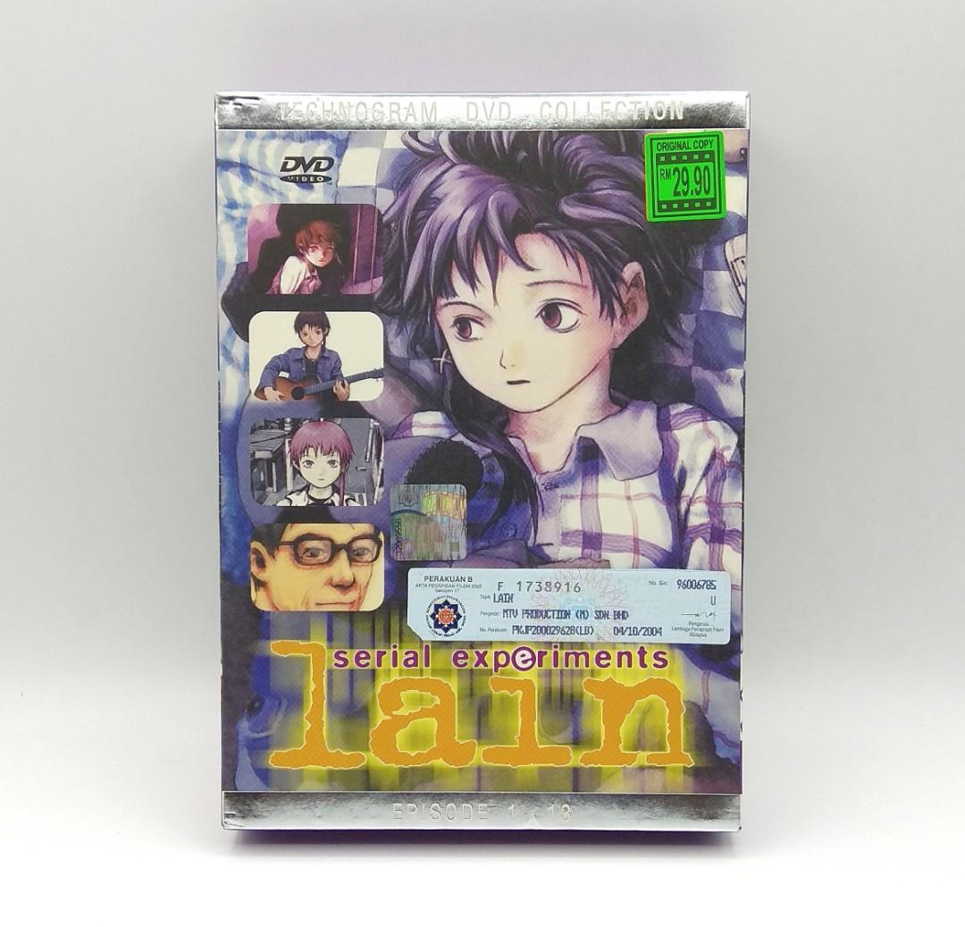 Serial Experiments Lain Epd 1-13 Anime DVD, Hobbies & Toys, Music 