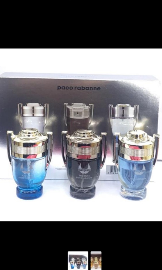 Set Miniature Perfume Paco Rabbane For Him Health Beauty Perfumes Nail Care Others On Carousell