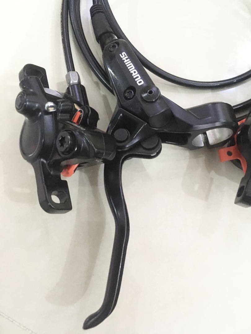 Restocking Process Shimano M355 Hydraulic Brakes Black, Bicycles