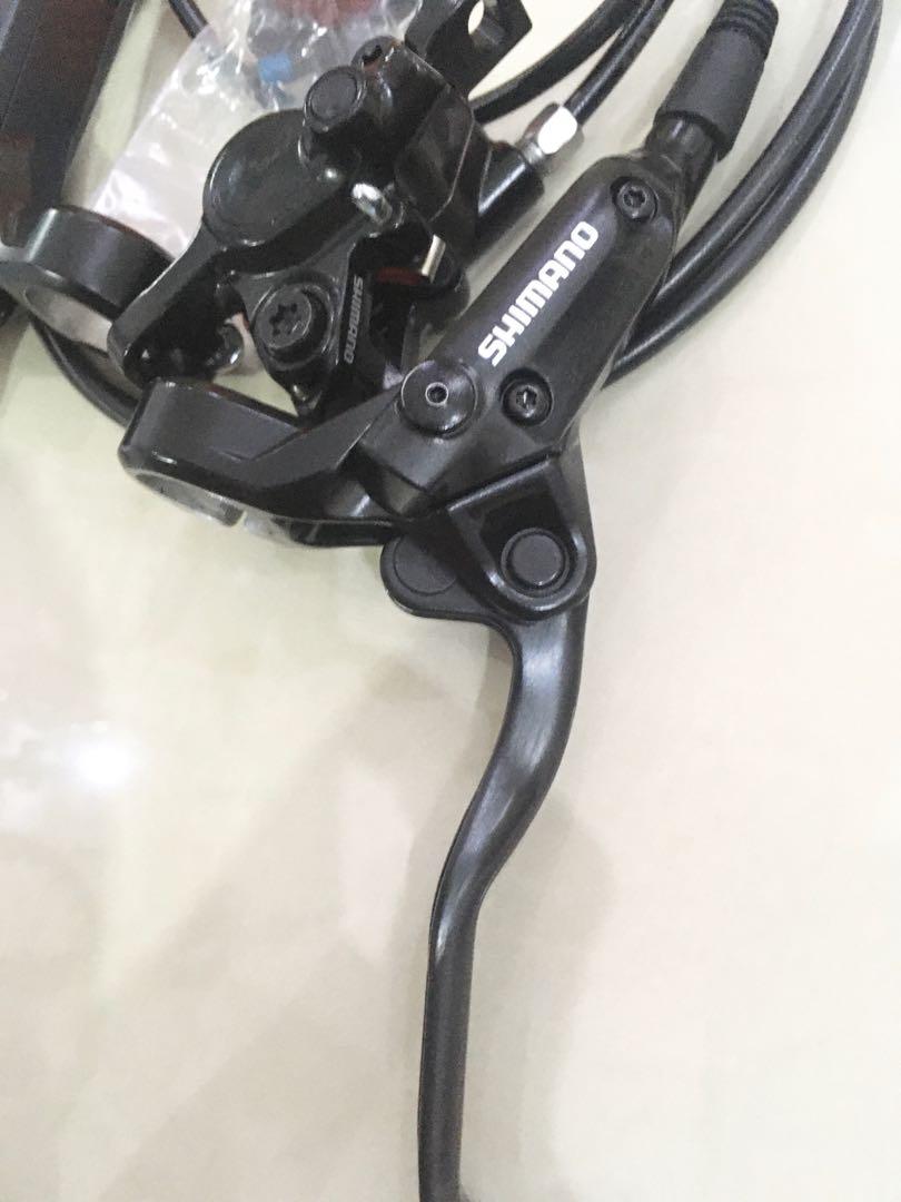 Restocking Process Shimano M355 Hydraulic Brakes Black, Bicycles