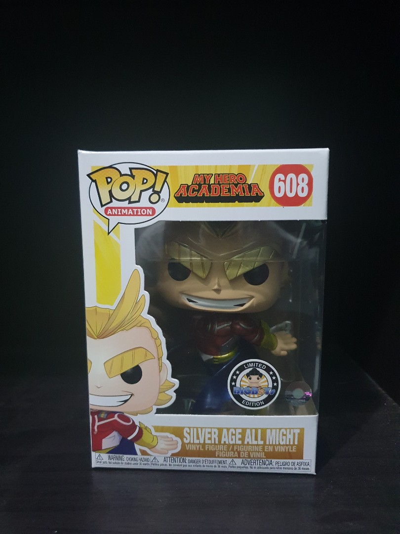 all might metallic funko pop