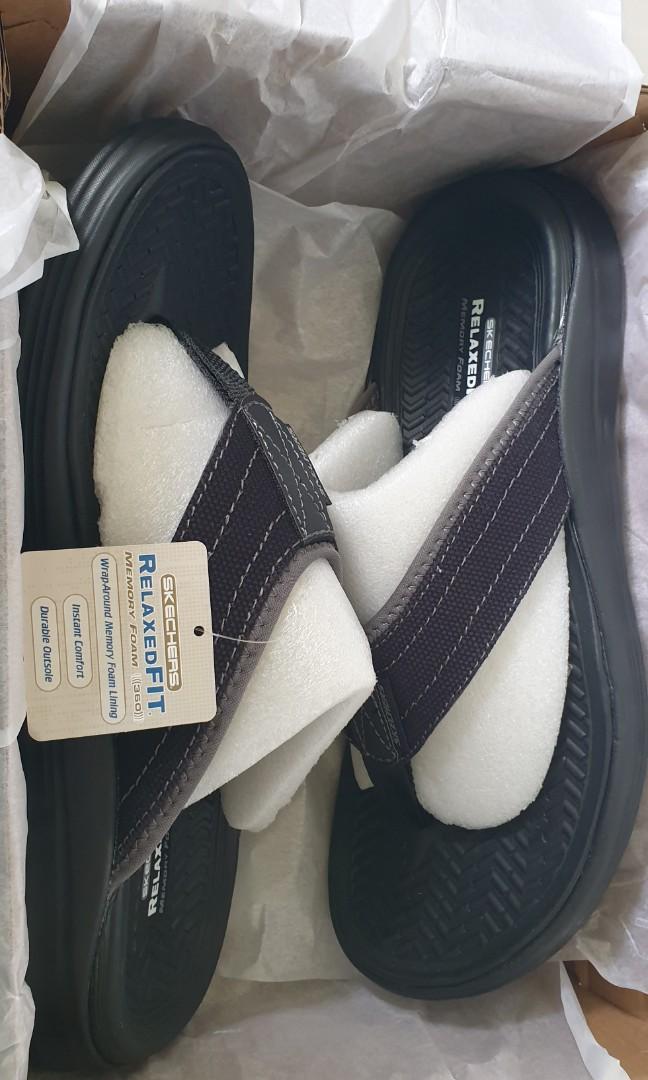 Relaxed fit new arrivals skechers sandals