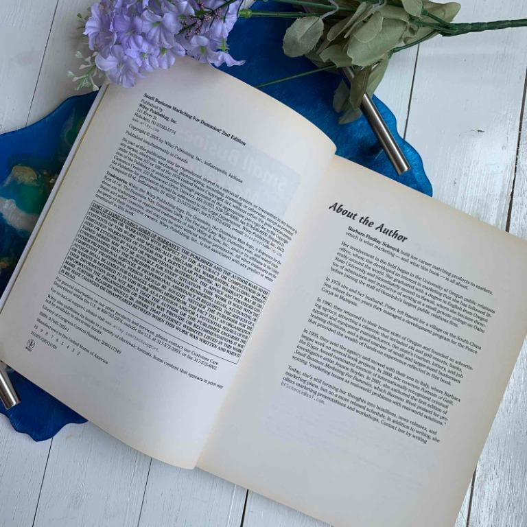 Small Business Marketing for Dummies (2nd Edition) (Category: Textbooks) located in Quezon City. Submitted by hidden.panda (Listing ID 1020711892, Image 2). Description: - Original price : Php 1,097.00 from Fully Booked - Light stain on the edge of pages from Environmental Humidity. - RFS: Decluttering #BK-0007 #makethebest1 #marketing #fordummies.