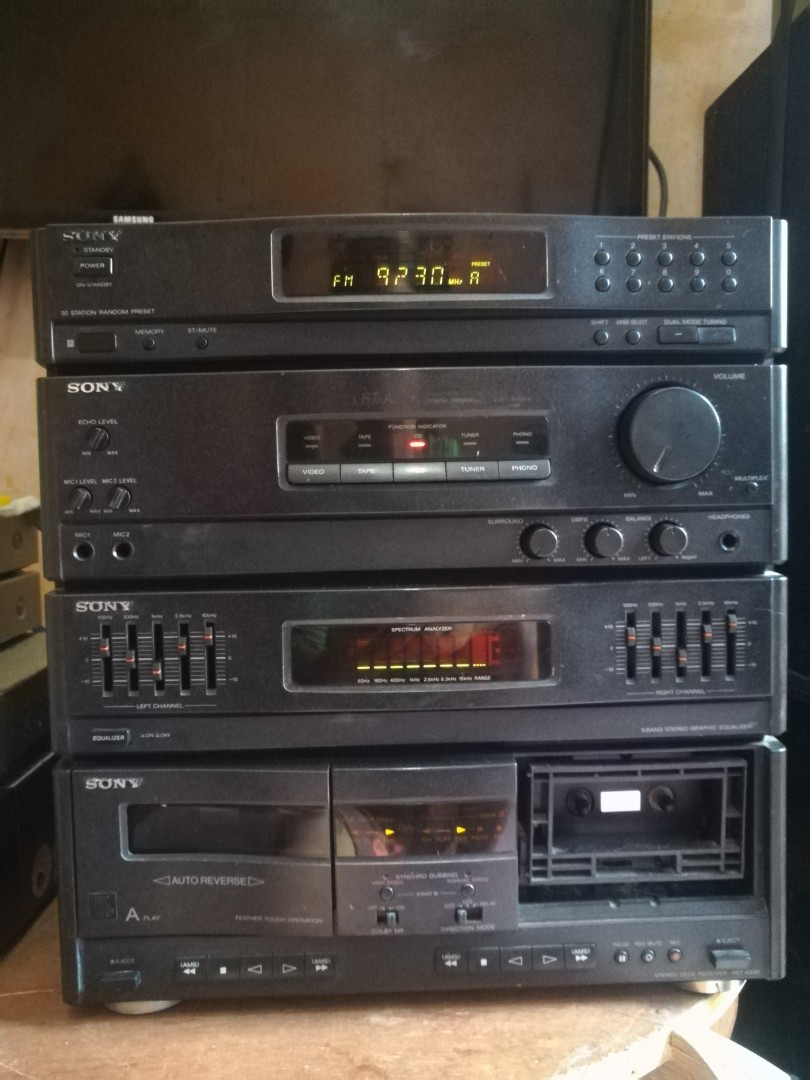 SONY Component system, Audio, Soundbars, Speakers & Amplifiers on Carousell