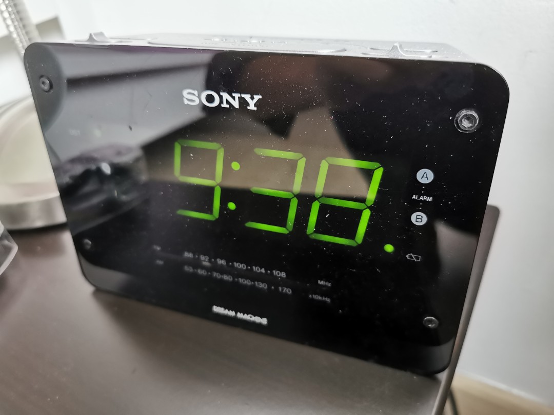 Sony Dream Machine Dual Alarm Clock Radio Electronics Others On Carousell