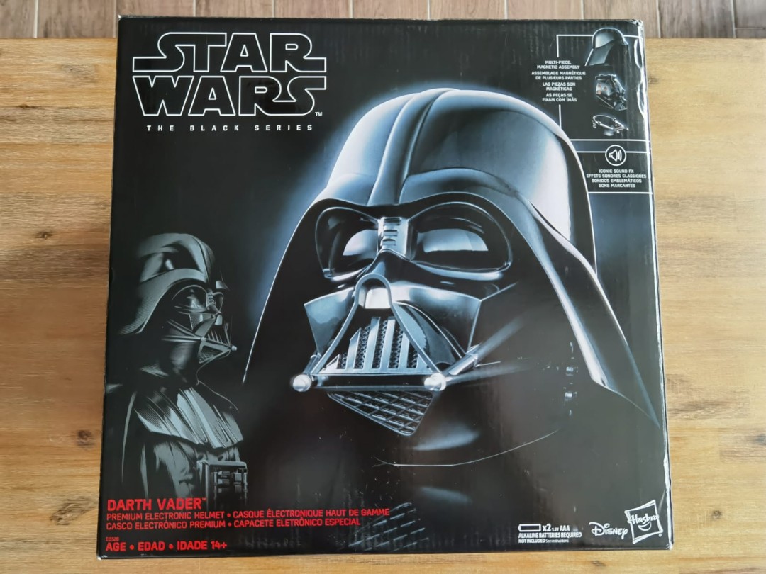 star wars darth vader the black series premium electronic helmet
