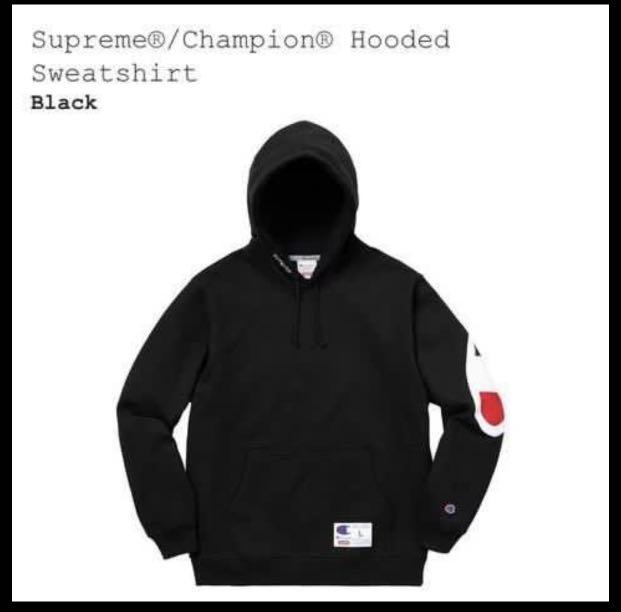supreme and champion hoodie