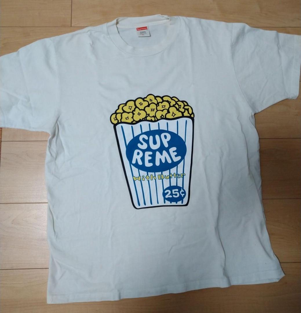 Supreme popcorn tee store
