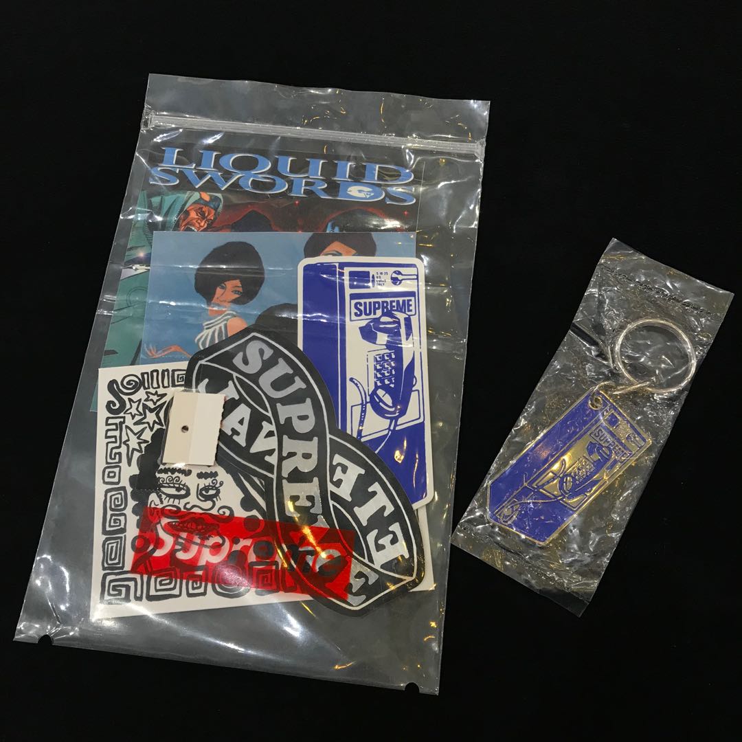 Supreme fw18 hot sale stickers